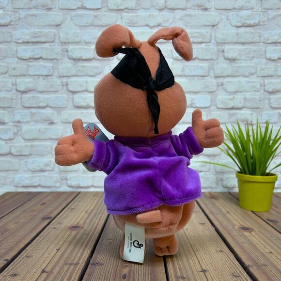 Vintage 1998 General Mills Cookie Crisp Crook 9” Beanbag Plush! Breakfast Pals - Picture 2 of 2